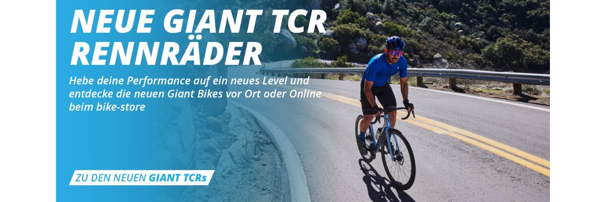 Entdecke die neuen Giant TCR Rennräder - Entdecke die neuesten Giant TCR Rennräder bei Bike Store