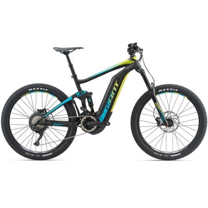 Giant Full-E+ 1 SX Pro E-Bike Fully 27,5" 2018 | Black/Teal/Yellow