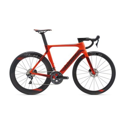 Giant Propel Advanced Disc Aero Rennrad 2018 | Neon Red