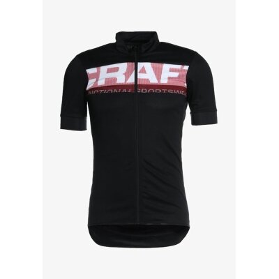 Craft Reel Jersey Black/Bright Red