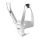 Elite HALTER CANNIBAL XC WHITE GLOSSY/BLK .