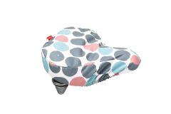 New Looxs SATTELBEZUG DOTS MULTI POLYESTER 26X23X7CM