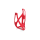 CUBE Flaschenhalter HPP matt red´n´black