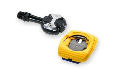 Speedplay Zero Pedalsystem inkl. Walkable Cleats schwarz / CrMo
