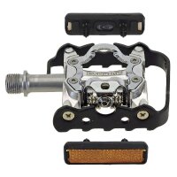 EXUSTAR Pedale MTB E-PM-86 silber DUO-Pedal