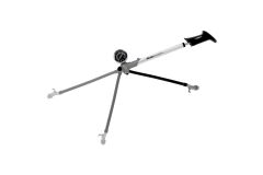 GIYO Federbeinpumpe mit Manometer bis 21 bar