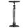 BETO Standpumpe Stahl silber/schwarz mit Doppelkopf