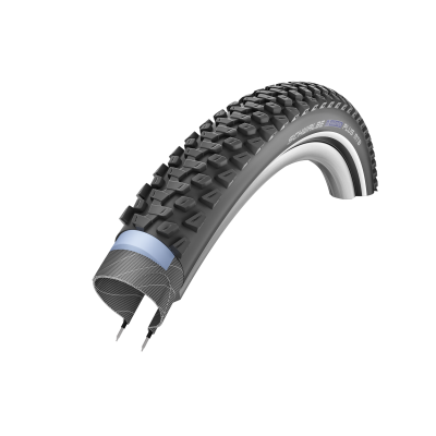 Schwalbe MARATHON PLUS MTB Performance SmartGuard 29x2,25 Dual Compound - Reflexstreifen