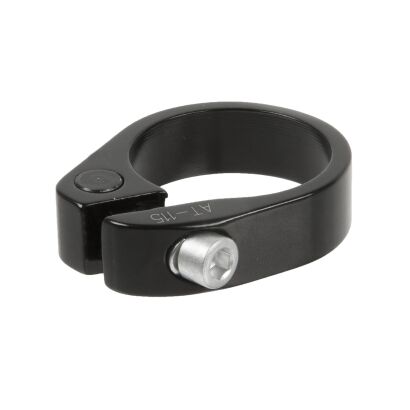 ZOOM Sattelklemme Alu schwarz 31,8 mm