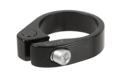 ZOOM Sattelklemme Alu schwarz 31,8 mm