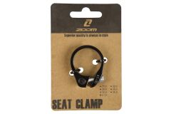 ZOOM Sattelklemme Alu schwarz 31,8 mm