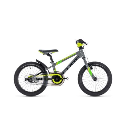 Cube Kid 160 Kinderrad 2019 | grey´n´green´n´kiwi 16"