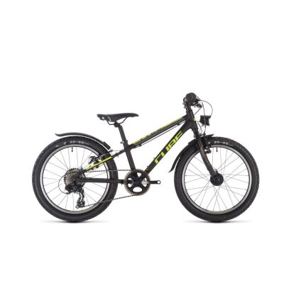Cube Acid 200 Allroad Kinderrad 2019 | black´n´yellow´n´orange