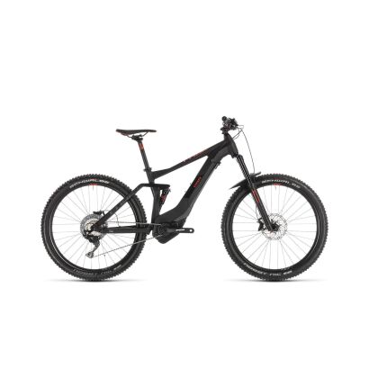 Cube Stereo Hybrid 140 Pro 500 27,5 E-Fully 2019 | black´n´red