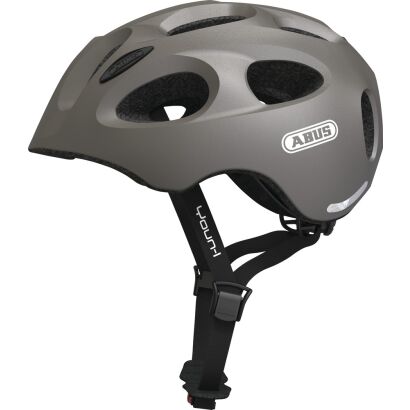 Abus Fahrradhelm YOUN-I metallic grey S