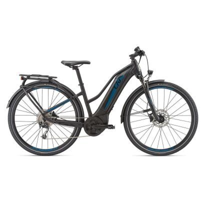 Liv Amiti-E+ 1 E-Bike Trekking 2019 | Black-Chameleonblue Matt-Gloss