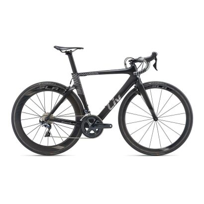 Liv EnviLiv Advanced Pro Damen-Aero-Rennrad 2019 | Carbonblack-Chrome Matt