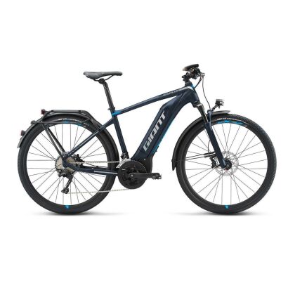 Giant Explore E+ 2 GTS E-Bike Trekking 2019 | Deepblue-Lightblue-Grey Matt