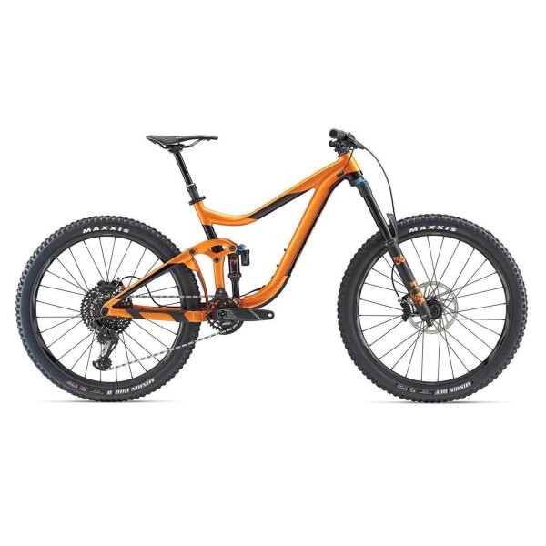 Giant Reign 1.5 MTB Fully 2019 | Metallicorange-Black