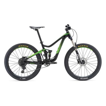 Giant Trance jr. MTB Fully 2019 | Black-Metallicgreen