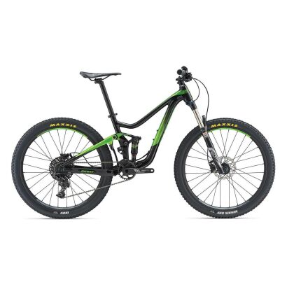 Giant Trance jr. MTB Fully 2019 | Black-Metallicgreen