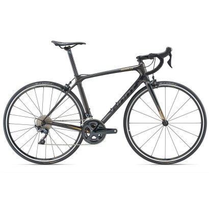 Giant TCR Advanced 1 Rennrad 2019 | Charcoalgrey-Black Matt-Gloss