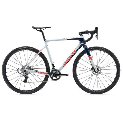 Giant TCX Advanced Pro 2 Cyclocrosser 2019 | Skygrey-Navyblue-Red