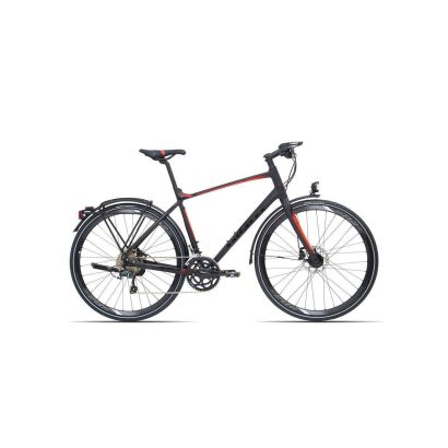 Giant FastTour SLR RS 2 Trekkingrad 2019 | Black-Neonred Matt-Gloss