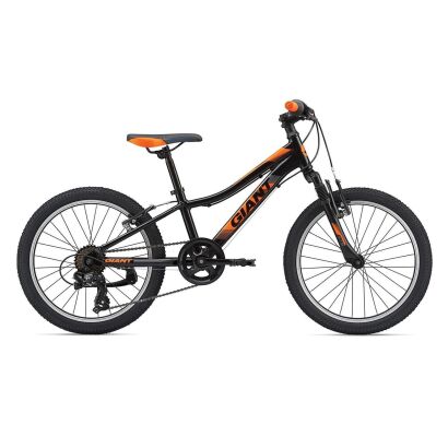 Giant XtC jr. 20" Kinderrad 2019 | Black-Neonorange-Grey