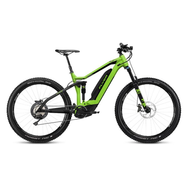 Flyer Uproc4 6.30 Fully E-Bike 2019 | Apple Green/Black