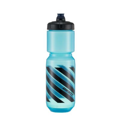 GIANT Doublespring Trinkflasche 750ml transparent blau/schwarz