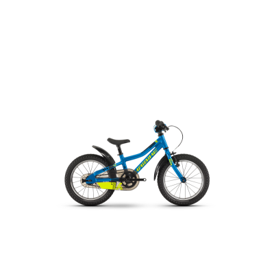 Haibike SEET Greedy 16 MTB Hardtail Kinderrad 2019 | Blau/Schwarz/Lime