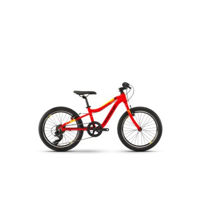 Haibike SEET Greedy 20 MTB Hardtail Kinderrad 2019 | Rot/Gelb/Schwarz