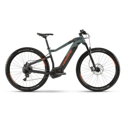 Haibike SDURO HardNine 8.0 E-MTB 29 2019 | Olive/Carbon/Orange matt