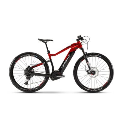 Haibike SDURO HardNine 10.0 E-MTB 29 2019 | Schwarz/Rot/Silber