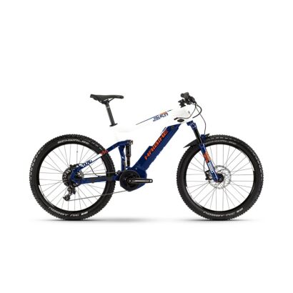 Haibike SDURO FullSeven 5.0 E-Fully 2019 | Blau/Weiß/Orange