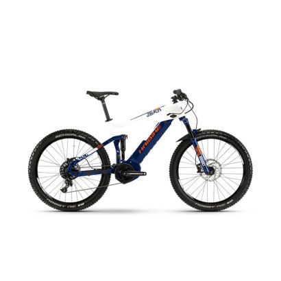 Haibike SDURO FullSeven 5.0 E-Fully 2019 | Blau/Weiß/Orange