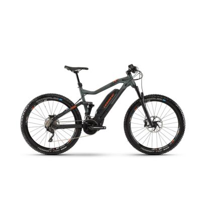Haibike SDURO FullSeven 8.0 E-Fully 2019 | Olive/Carbon/Orange matt