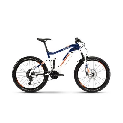 Haibike SDURO FullSeven LT 5.0 E-Fully 2019 | Weiß/Blau/Orange