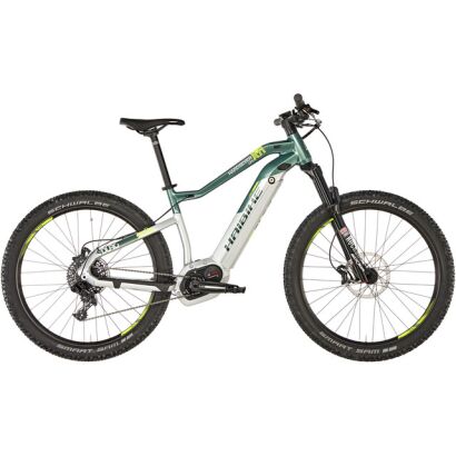 Haibike SDURO HardSeven Life 8.0 E-MTB 27,5 2019 | Silber/Oliv/Gelb