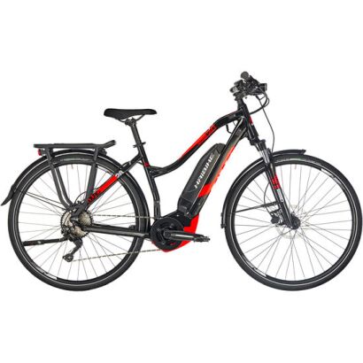 Haibike SDURO Trekking 2.0 Damen E-Bike 2019 | Schwarz/Rot/Weiß