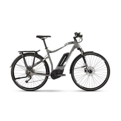 Haibike SDURO Trekking 3.0 Herren E-Bike 2019 | Grau/Weiß/Schwarz matt