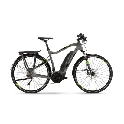 Haibike SDURO Trekking 4.0 Herren E-Bike 2019 | Grau/Schwarz/Grün