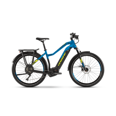 Haibike SDURO Trekking 9.0 Damen E-Bike 2019 | Schwarz/Blau/Gelb matt
