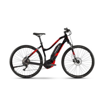 Haibike SDURO Cross 2.0 Damen E-Bike 2019 | Schwarz/Rot/Weiß