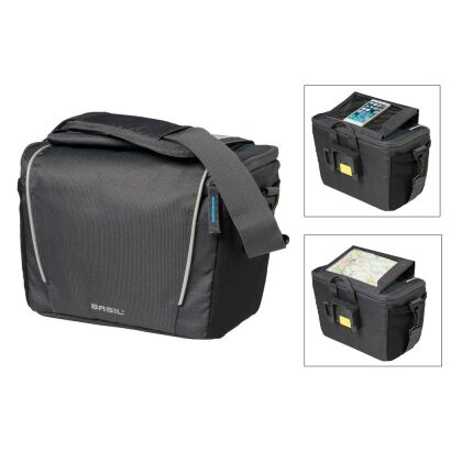 Basil Lenkertasche Sport Design graphite