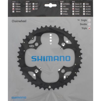 Shimano KETTENBLATT 44Z SCHWARZ FCM533
