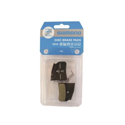 Shimano Scheibenbremsbelag N03A Resin mit Kühlrippen, N03A, Resin, 1 Paar