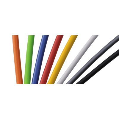 Shimano Schaltzughülle weiß, 1 m