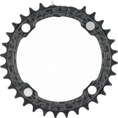 Race Face CHAINRING NARROW WIDE 4-BOLT 104MM 10/11/12-SPEED 36T BLACK
